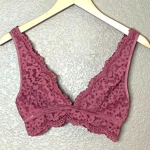 VICTORIA SECRET PINK LACE BRALETTE